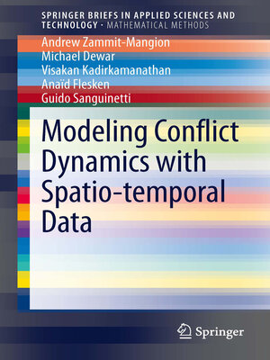 cover image of Modeling Conflict Dynamics with Spatio-temporal Data